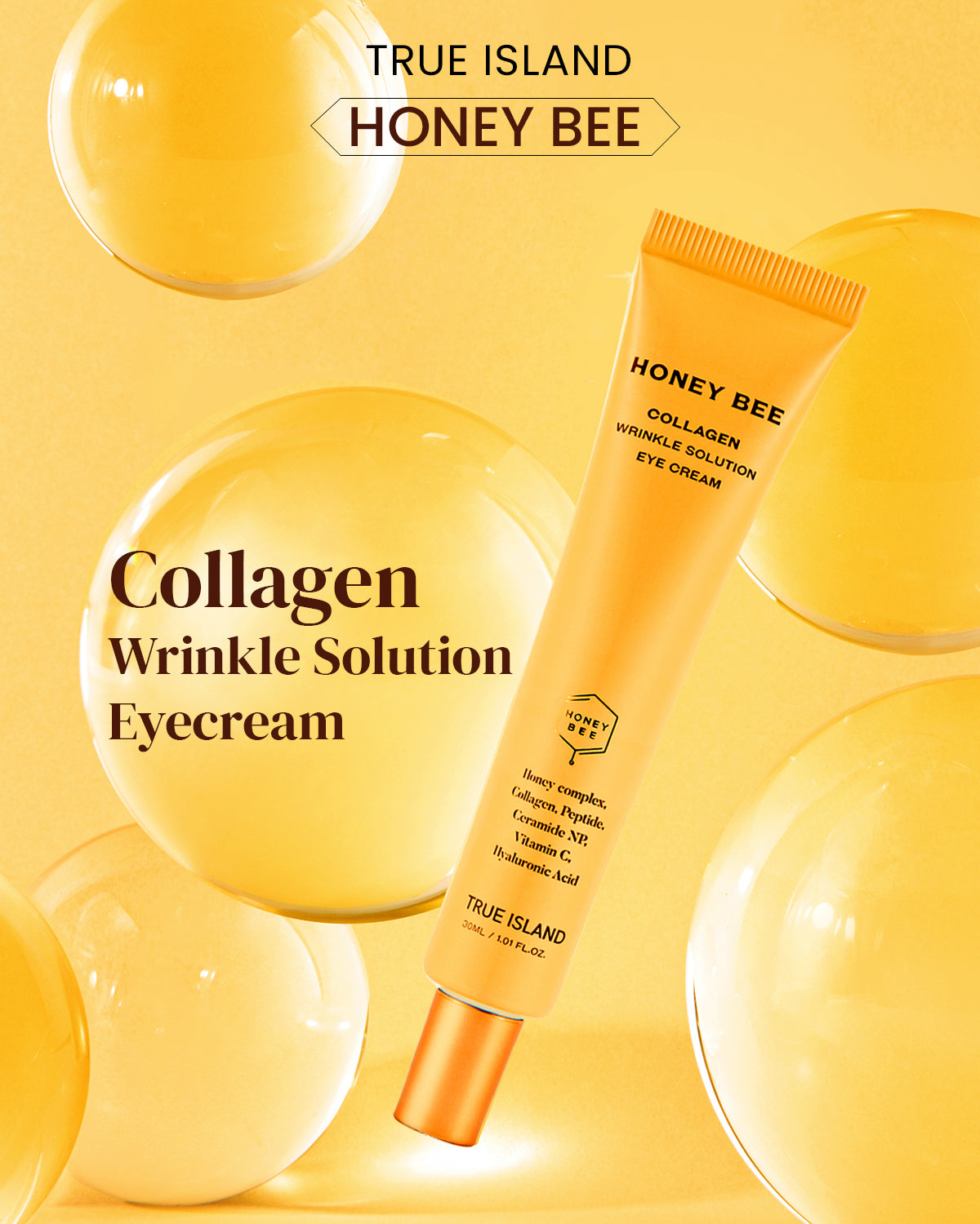 Honey Bee Collagen Wrinkle Solution Eye Cream