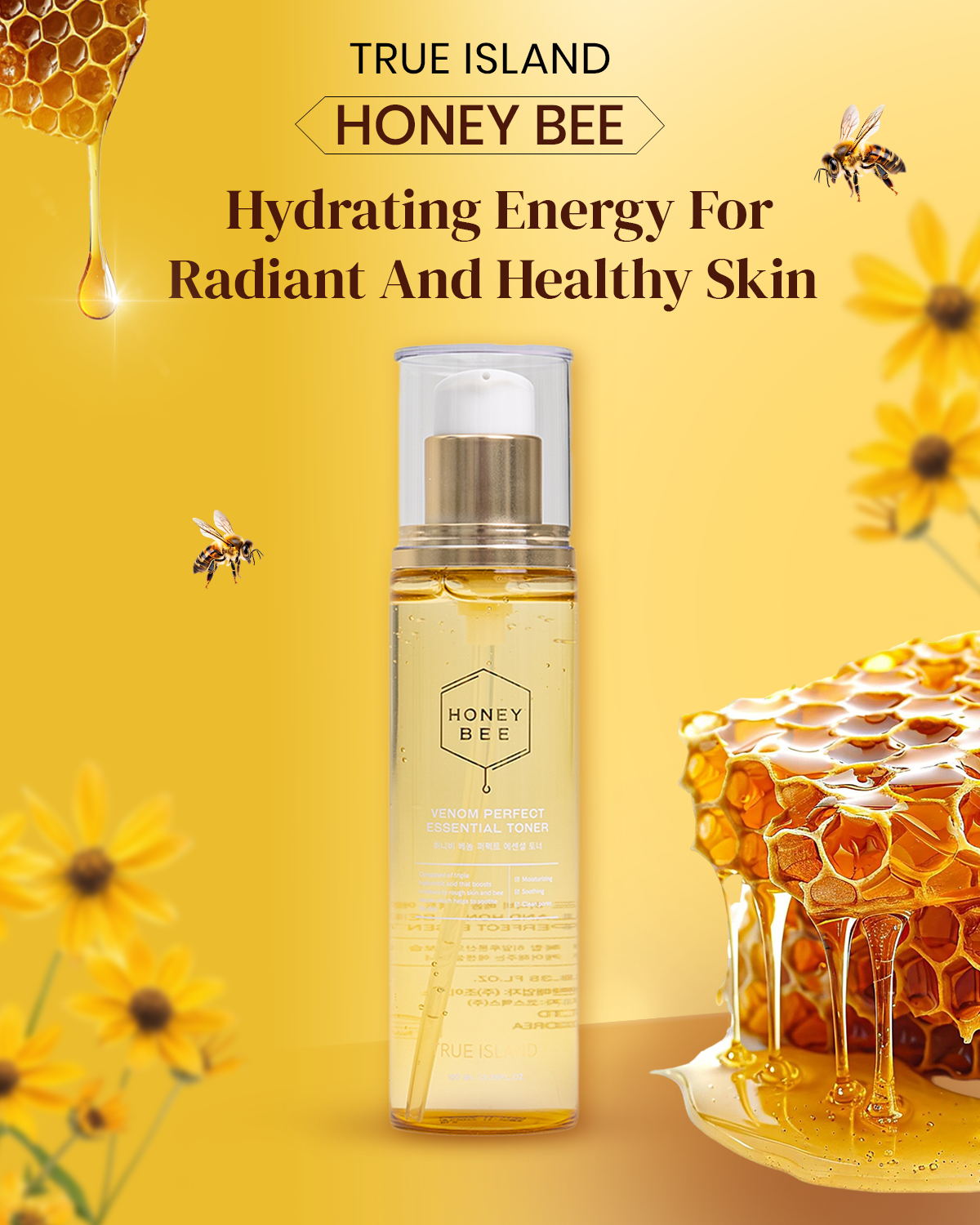 Honey Bee Venom Perfect Essential Toner
