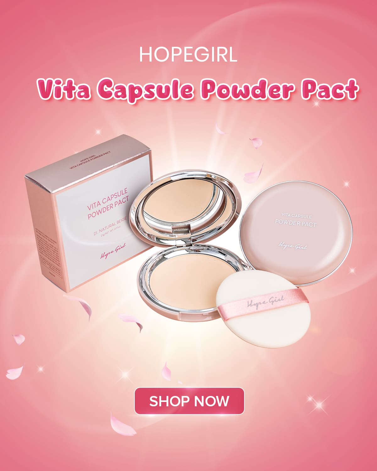 Vita capsule powder pact