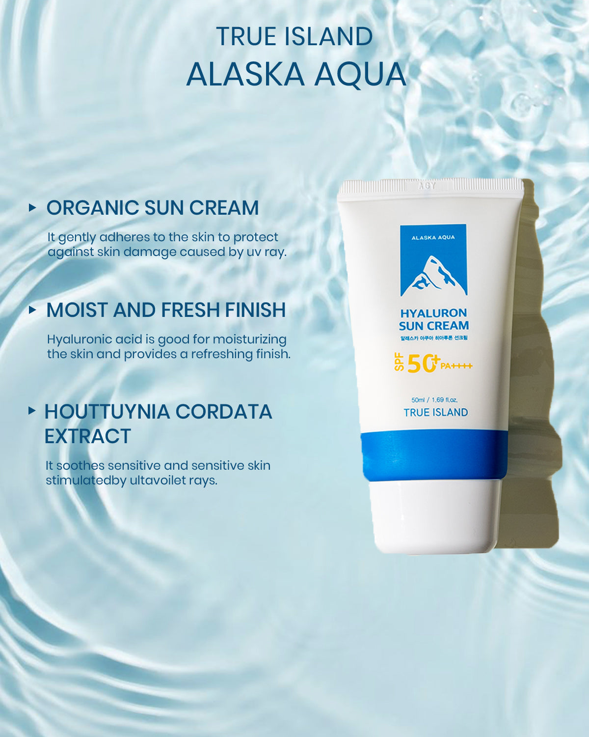 Alaska Aqua Hyaluron Sun Cream